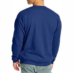 Vente à Chaud Couleur Unie Surdimensionné Personnalisé Marque Privée Poids Lourd Col Ras Du Cou À Manches Longues Poids Lourd Casual hoodies pour Hommes - Product Image 4