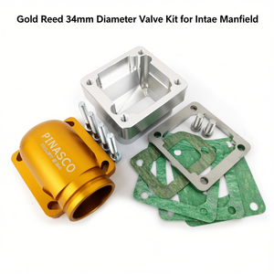 ชุดวาล์ว Pinasco Gold Reed ขนาด 34 มม. สำหรับดัดแปลง/อัพเกรดท่อร่วมไอดี - Product Image 2
