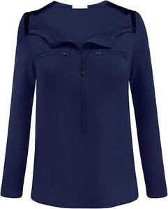 Chemise de chirurgie post-épaule unisexe Chemise ouverte d'accès au port de chimio pour la récupération de la chirurgie de l'épaule - Product Image 3