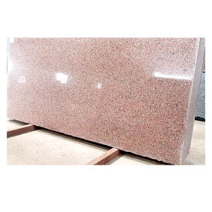 Meilleures dalles de granit rose rose naturel Carrelages de sol extérieur poli moderne Grande dalle Forme de pierre - Product Image 5