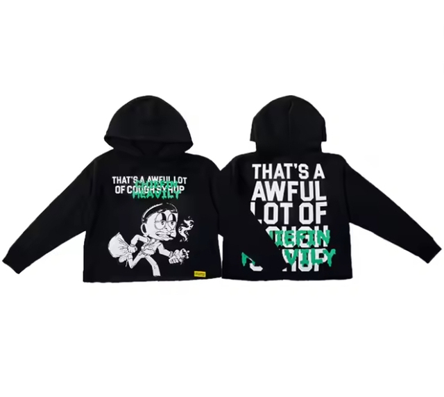 Cough Syrup Hoodie: Trendy Streetwear for Men 2025