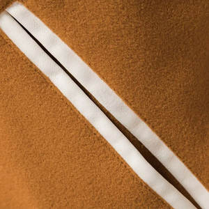 Confortable hiver chaud hommes Letterman veste toile col montant avant Logo coupe-vent de haute qualité à prix raisonnable - Product Image 3