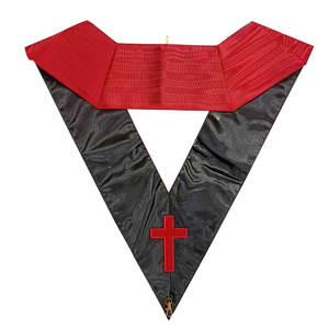 Collar masónico 2025 18 grados bordado a mano Rose Croix proveedor - Product Image 2