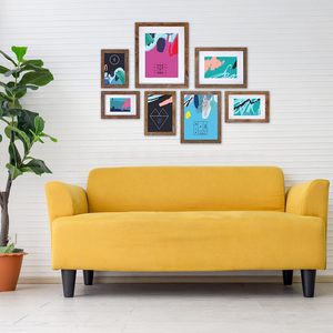 Shadow Box 4 Pack <b>Picture</b> <b>Frame</b> Set, Wall <b>Picture</b> <b>Frame</b>, Farmhouse Wood Rustic <b>Picture</b> <b>Frames</b> with Tempered <b>Glass</b> - Product Image 6