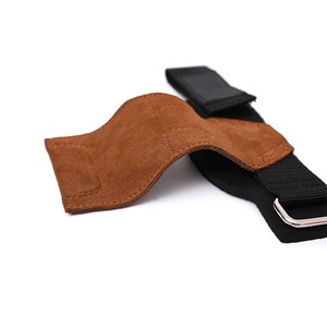 Almohadillas de agarre de cuero duraderas de alta calidad, entrenamiento, levantamiento de pesas, Protector de Palma, correas de muñeca, almohadillas de agarre de entrenamiento físico, guante de gimnasio - Product Image 2