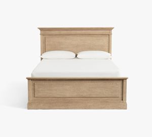 Cadre de lit en bois luxueux Cadre en bois massif Design américain classique de haute qualité pour projet de maison et d'hôtel - Product Image 4