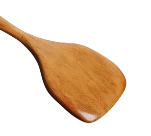 Metier Top Leading Spatule de cuisine en bois conçue Spatule essentielle de cuisine avec longue poignée lisse Batterie de cuisine par glowin fashion - Product Image 3