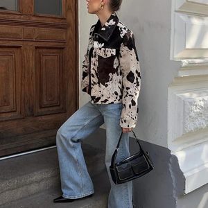 Chaqueta de invierno de cuero genuino para mujer, cuello vuelto sólido, mangas completas, forro de satén transpirable, impermeable, a prueba de viento, personalizado - Product Image 2