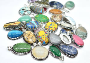 สร้อยคอจี้แฟชั่นทำด้วยมือของผู้หญิงอัญมณีธรรมชาติหลากหลายรูปแบบธีมคริสเตียนอีเบย์กำลังมาแรงขายส่งจำนวนมาก - Product Image 4