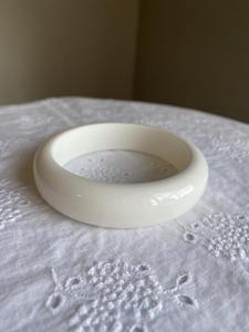 Pulsera de resina geométrica de oro y plata galvanizada, brazaletes acrílicos anchos gruesos para mujer - Product Image 5