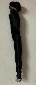 Trama de máquina rizada de pelo crudo, pelo rizado natural. - Product Image 4