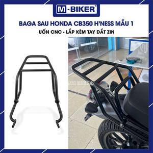 M-Biker for CB350 Hness Rear <b>Rack</b> with Box Motorcycle <b>Luggage</b> & Saddlebags-24/22 Duty Free Material 12-Month Guarantee - Product Image 6