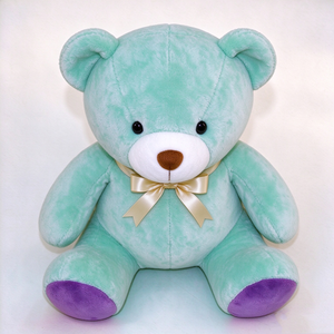 Customized plush <b>puppy</b>, stuffed dog, green plush dog, floppy ear dog plush, <b>puppy</b> plushie, dog stuffed animal, dog plush - Product Image 1