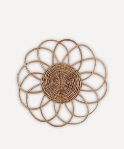 Décoration murale suspendue bohème artisanale en gros, décoration rustique, sets de table ronds, variété de tailles, faits à la main - Product Image 4