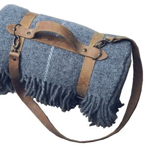 เข็มขัดหนังแท้สำหรับพรมเสื่อเสื่อเสื่อสายหนังถือแบบพรีเมี่ยมหนัก - Product Image 1