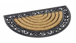 Coco Coir แผ่นรองประตูสำหรับงานหนัก,พรมเช็ดเท้าหน้าประตูทำจากธรรมชาติทำความสะอาดง่ายใช้ได้ทั้งในอาคารและนอกอาคาร - Product Image 2