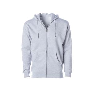 Sudadera con Capucha de Algodón Grueso de 400 g/m² de la Mejor Calidad, con Logotipo Personalizado, Lisa, para Hombre, Talla Grande, con Cierre Completo - Product Image 3