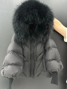 Top Trending <b>Women</b> Winter Jacket Stylish Premium Fur Collar Puffer Jacket Customize Design Hooded Jacket Manufacturer - Product Image 6
