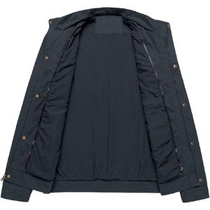 Premium quality <b>Men</b> Winter vintage <b>Jacket</b> With Stand-Up Collar and <b>Long</b> Sleeves - Product Image 2
