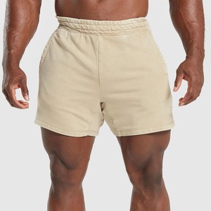 Medias cortas para hombre con logotipo personalizado, pantalones cortos de compresión atléticos elásticos en 4 direcciones ligeros para gimnasio y correr, deporte, patrón sólido - Product Image 4