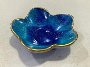 Bol en résine artisanal luxueux, motif modèle, léger, décoratif, de haute qualité pour servir, décoration de la maison, prix abordable - Product Image 2