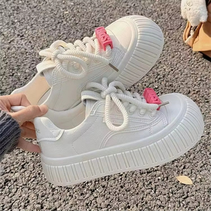 Zapatos de senderismo de galletas versátiles informales más vendidos, zapatos informales ligeros de fondo grueso elevado para mujer - Product Image 5