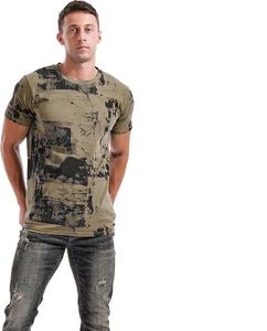 Fabricantes de ropa Camiseta de algodón 100% personalizada Diseño unisex de ajuste holgado con impresión DTG para hombres - Product Image 2