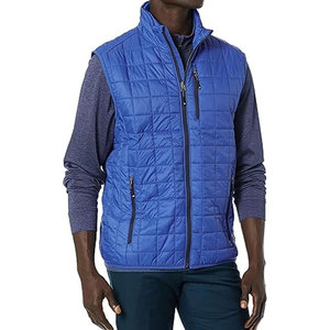 Veste bouffante sans manches pour hommes Fourniture en vrac avec soutien à la marque pour hommes Veste longue d'hiver bouffante personnalisée en gros - Product Image 1