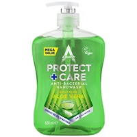Astonish Protect & Care Sabun Cuci Tangan Anti-Bakteri Aloe Vera 600ml Grosir UK