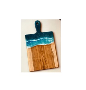 Tabla de Cortar de Resina y Madera para Cocina, la Más Vendida, Tabla de Cortar de Resina y Madera Hecha a Medida, Tabla para Servir Alimentos - Product Image 5