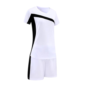 Vêtements de sport Uniforme de volley-ball Vente en gros Uniforme de volley-ball vert pour femmes Vêtements de sport Uniforme de volley-ball à manches courtes à la mode - Product Image 4