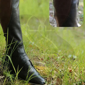 Medias Polainas de Cuero con Logotipo Personalizado de Alta Calidad a Precio de Mayoreo, Duraderas y Transpirables para Montar a Caballo, Salto Ecuestre y Uso Diario - Product Image 5