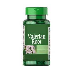 Preço de fábrica 0,8% Ácido Valeriânico 100% natural Valeriana Root Extract Cápsula Valeriana Officinalis Extract