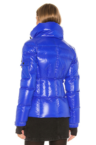 Blouson d'hiver pour homme et femme, épais, à capuche, coupe-vent, design à bulles, réversible, respirant, imperméable, doublure en fausse fourrure, toile - Product Image 3