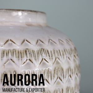 Jardinières décoratives en argile céramique pour la maison et le jardin Pots de fleurs et jardinières avec impression de logo gratuite - Product Image 3