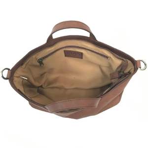 Bolso de Mano para Portátil de Cuero de Grano Completo Hecho a Mano de Primera Calidad, Bolso de Trabajo Duradero con Textura Suave y Silueta Relajada de Indonesia - Product Image 3