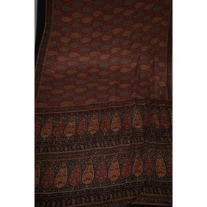 Tela de chatarra de seda de Sari indio vintage, textil bohemio reciclado para retazos, manualidades, proyectos de arte de acolchado, uso de costura y decoración - Product Image 2