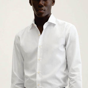 100% algodón personalizado OEM camisas casuales logotipo personalizado manga larga camisas a cuadros para hombre tela transpirable - Product Image 3