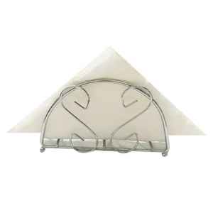 Wire Design Iron Metal <b>Napkin</b> <b>Holder</b> Black Finished for Home Dining Table Decorations Handmade <b>Napkin</b> <b>Holders</b> - Product Image 2