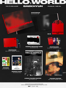 EXO BAEKHYUN - [ HELLO WORLD ] 4ème mini-album KPOP, album le plus vendu en Corée - Product Image 4