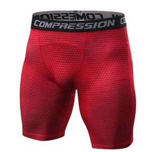 <b>Mens</b> <b>Compression</b> <b>Shorts</b> Performance Stretch Fabric Breathable Moisture Wicking Gym Workout Athletic Wear Reasonable <b>Men</b> <b>Shorts</b> - Product Image 3
