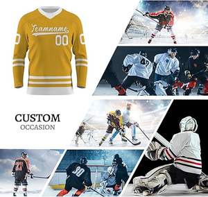 Le plus populaire concevez votre propre logo uniforme de hockey sur glace grande taille pour adulte - Product Image 1
