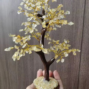 ต้นคริสตัลทำด้วยมือจากอินเดียเพื่อความมั่งคั่งและความสำเร็จ - Product Image 3