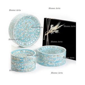 Juego de 3 Soportes para Pastel de Diferentes Tamaños, Forma Redonda, Decoración de Nácar, Soporte para Servir Postres a Precio Económico - Product Image 3