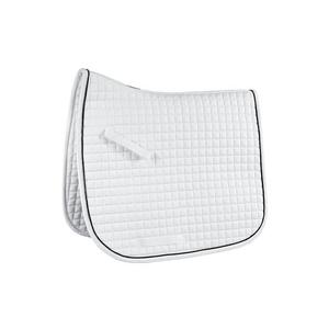 Sudadero Inglés Resistente y de Venta Caliente para Montar a Caballo, Ligero, con Borde Negro, Blanco, Acolchado de Espuma Suave, Algodón y Poliéster - Product Image 1