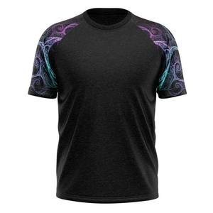 Camiseta de Alta Calidad, 100% Algodón, Secado Rápido, Talla Grande, Personalizada con Impresión Gráfica, Etiqueta y Logotipo Personalizados - Product Image 1
