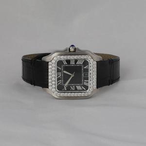 Premium quality Iced Out VVS Moissanite diamond Antique Handmade Silver <b>wrist</b> <b>watches</b> for <b>Men</b> Women - Product Image 2