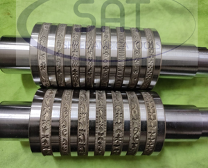 ลูกกลิ้งออกแบบเครื่องประดับ SAT สำหรับงานปั๊มลายทอง เงิน ลูกกลิ้งออกแบบลายหลากหลาย ดูไบ อิรัก อิสราเอล จอร์แดน คูเวต - Product Image 1