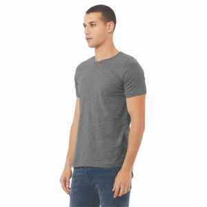 เสื้อยืดคอกลมสำหรับผู้ชายพิมพ์โลโก้แบบกำหนดเองเสื้อยืดคอกลมผ้าฝ้ายสำหรับฤดูร้อนเสื้อยืดธรรมดา - Product Image 5