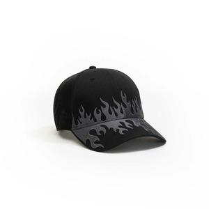 2026 Low MOQ Trending <b>Distressed</b> Washed Design Fully Customization Flat <b>Top</b> Baseball Caps Metal Dot Brands 100% Polyester Common - Product Image 2